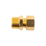 BRASS CONICAL STR. 10MM X 3/8' M