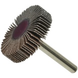 FLAP WHEEL 40 X 10 X 6MM SHAFT 80 GRIT PER EACH