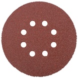 SANDING DISC 150MM 40 GRIT WITH HOLES 10/PK HOOK AND LOOP