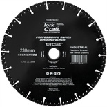 DIAMOND BLADE SEG.230X22.23MM VACUUM BRAZED METAL CUTTING