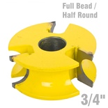 FULL BEAD/HALF ROUND  3/4'