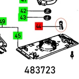 RUBBER FOOT RS 3 VOLLST.