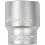 SOCKET 27MM X 35.8MM 1/2' DRIVE CRV 12 POINT