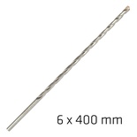 MASONRY DRILL BIT LONG LIFE 6 X 400MM
