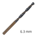 HSS SPRINT MASTER 6.3MM BULK DIN 338 ALPEN DRILL BIT