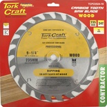 BLADE CONTRACTOR 235 X 24T 16mm CIRCULAR SAW TCT