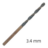 HSS SPRINT MASTER 3.4MM BULK DIN 338 ALPEN DRILL BIT