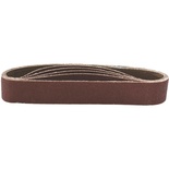 SANDING BELT 30 X 451 POWER HOLE 120 GRIT 5/PK