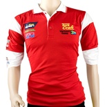 VERMONT MENS GOLF SHIRT RED 2XL