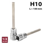 FIXMAN 1/2' DR. 10 X 100MM HEX ALLEN BIT SOCKET H10
