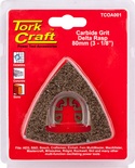 QUICK CHANGE CARBIDE GRIT DELTA RASP 80MM(3-1/8')