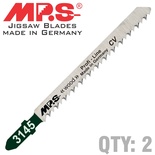 JIGSAW BLADE WOOD FINE CUT 100MM T-SHANK 8TPI