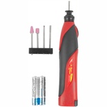 MINI ROTARY TOOL KIT 5PC 3V 2 X AA BAT INCL.