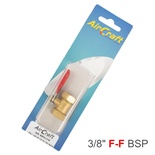 BALL VALVE 3/8' FF 1PC PACK