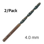 HSS SPRINT MASTER  4.0MM X2 SLEEVED DIN338 ALPEN DRILL BIT