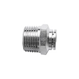 METAL PU FITTING STRAIGHT 10MM X 1/2' M