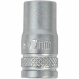 SOCKET 7MM 1/4' DRIVE CRV 12 POINT