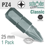 POZI.NO.4X32MM CLASSIC BIT 1CD