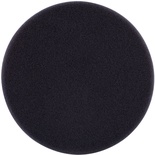 FOAM PAD HOOK AND LOOP BLACK SPONGE 150MM 6' FINISHING