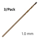 HSS SPRINT MASTER  1.0 MM X3 SLEEVED DIN338 ALPEN DRILL BIT