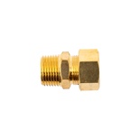 BRASS CONICAL STR. 12MM X 3/8' M