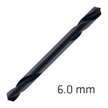HSS SUPER DRILL BIT DOUBLE ENDED 6.0MM 1/PACK