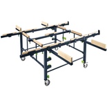 MOBILE SAW TABLE AND WORK BENCH STM 1800