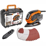 MOUSE SANDER 220V 65W MICRO FILTER 22PC ACC. HOOK & LOOP BMC