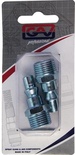 QUICK COUPLER/INSERTS ARO 3/8'M 2 PACKAGED