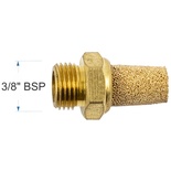 MUFFLER METAL CONICAL 3/8' MALE