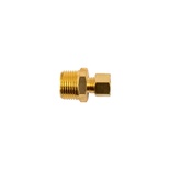 BRASS CONICAL STR. 6MM X 3/8' M