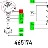 GEAR COVER RO 150 FEQ