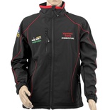 TORK CRAFT SOFT SHELL JACKET BLACK/RED SMALL