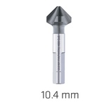 HSS-ECO5 COUNTERSINK 90  10.4 DIN 335 SHAPEC 3-SURFACE SHANK ALUNIT CO