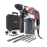 Power Plus - 900w Hammer Drill + Kit - Grey