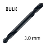 HSS SUPER DRILL BIT DOUBLE ENDED 3.0MM BULK