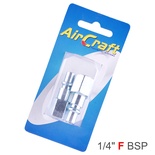 CONNECTOR ARO TYPE 1/4' FEMALE 2PACK