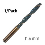 HSS SPRINT MASTER  11.5MM X1 SLEEVED DIN338 ALPEN DRILL BIT