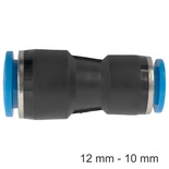 PU HOSE FITTING REDUCER 12MM-10MM