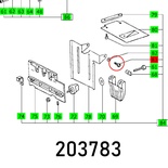 FLAT HEAD SCREW DIN 923-M5X4-4.8
