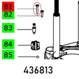 FLAT HEAD SCREW DIN 85-M5X30-4.8-LONG