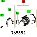 MOTOR DRC 18-4 LI 4,2 PLUS BG
