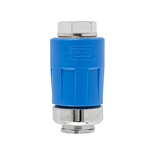 SAFETY QUICK COUPLER 1/4'F TWO STAGE RELEASE AIRBLOCK