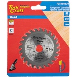 TCT SAW BLADE 85MM X 1.2MM X 15MM X 24T WOOD THIN KERF