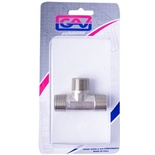 T CONNECTOR 1/2'MMM PACKAGED