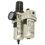 FILTER / REGULATOR / LUBRICATOR 1/2' WITH AUTO DRAIN (HEC4010-04D)
