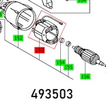 FIELD COIL CS 70 EB 230V