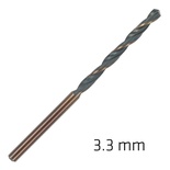 HSS SPRINT MASTER 3.3MM BULK DIN 338 ALPEN DRILL BIT