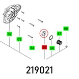 BALL BEARING 6300 DDU DIN 625