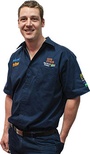 VERMONT MENS COTTON SHIRT NAVY BLUE 3XL